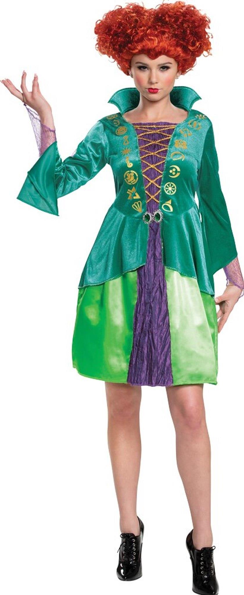 Winifred Sanderson Hocus Pocus Woman Costume Adult Large 12-14