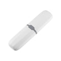 VOCOSTE Toothbrush Travel Case Plastic White 7.87x2.17 Inches