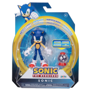 Sonic the Hedgehog - Sonic 4 Inch Articulated Action Figure