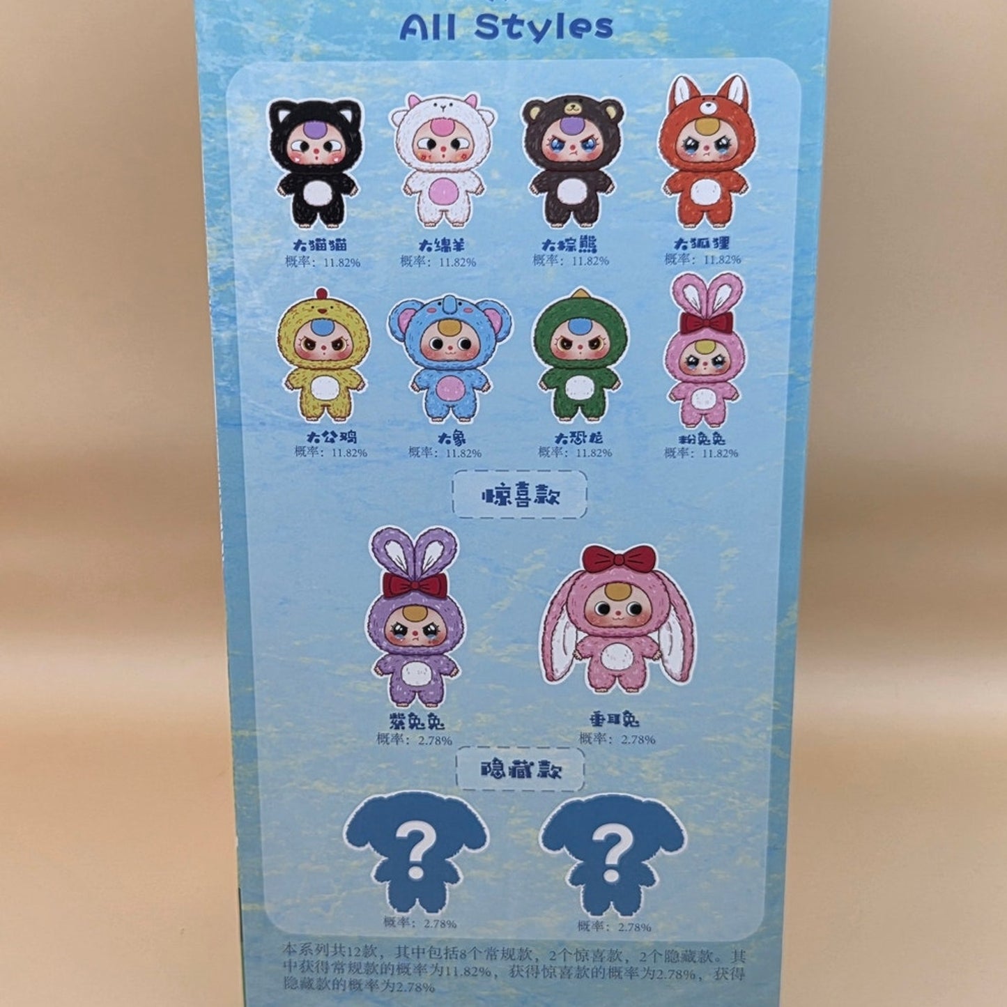 Baby Three 400% Big Baby Plush - Confirmed Rabbit