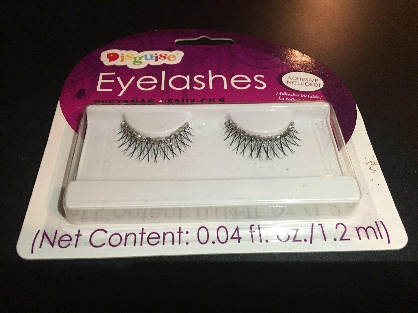 Rhinestone Glitter False Fake Eyelashes