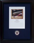 Roma Cherry Wall Frame, 9 x 12, Navy