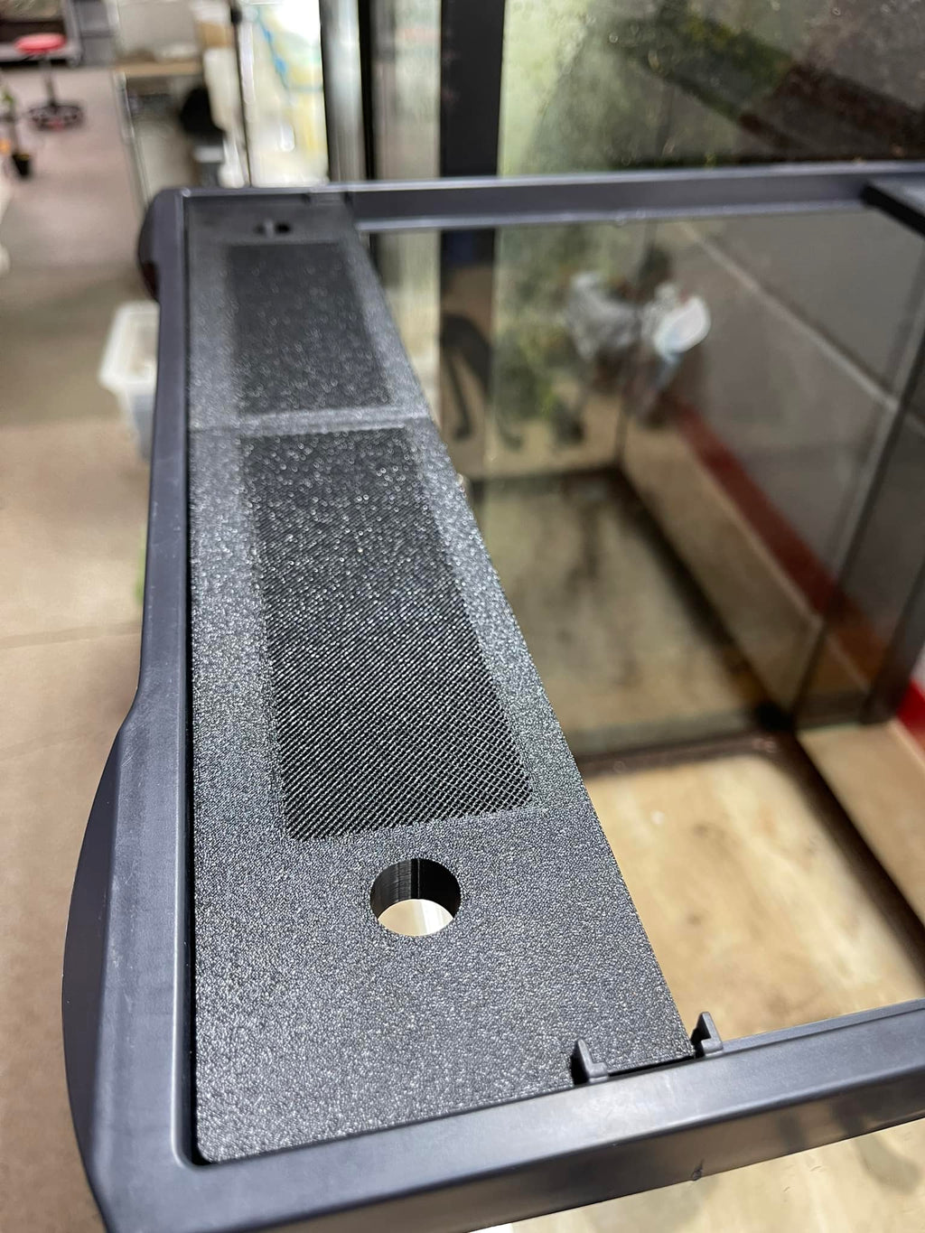 Custom Replacement Top for 24" Exo Terra Terrariums – Humidity Retaining with Fly-Proof Ventilation