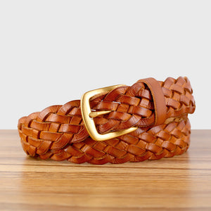 Brown Gold Buckle