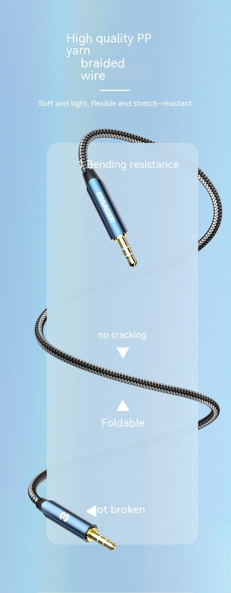35mm Public-to-public Audio  Vehicle-mounted Sound Equipment For Cellphone Cable