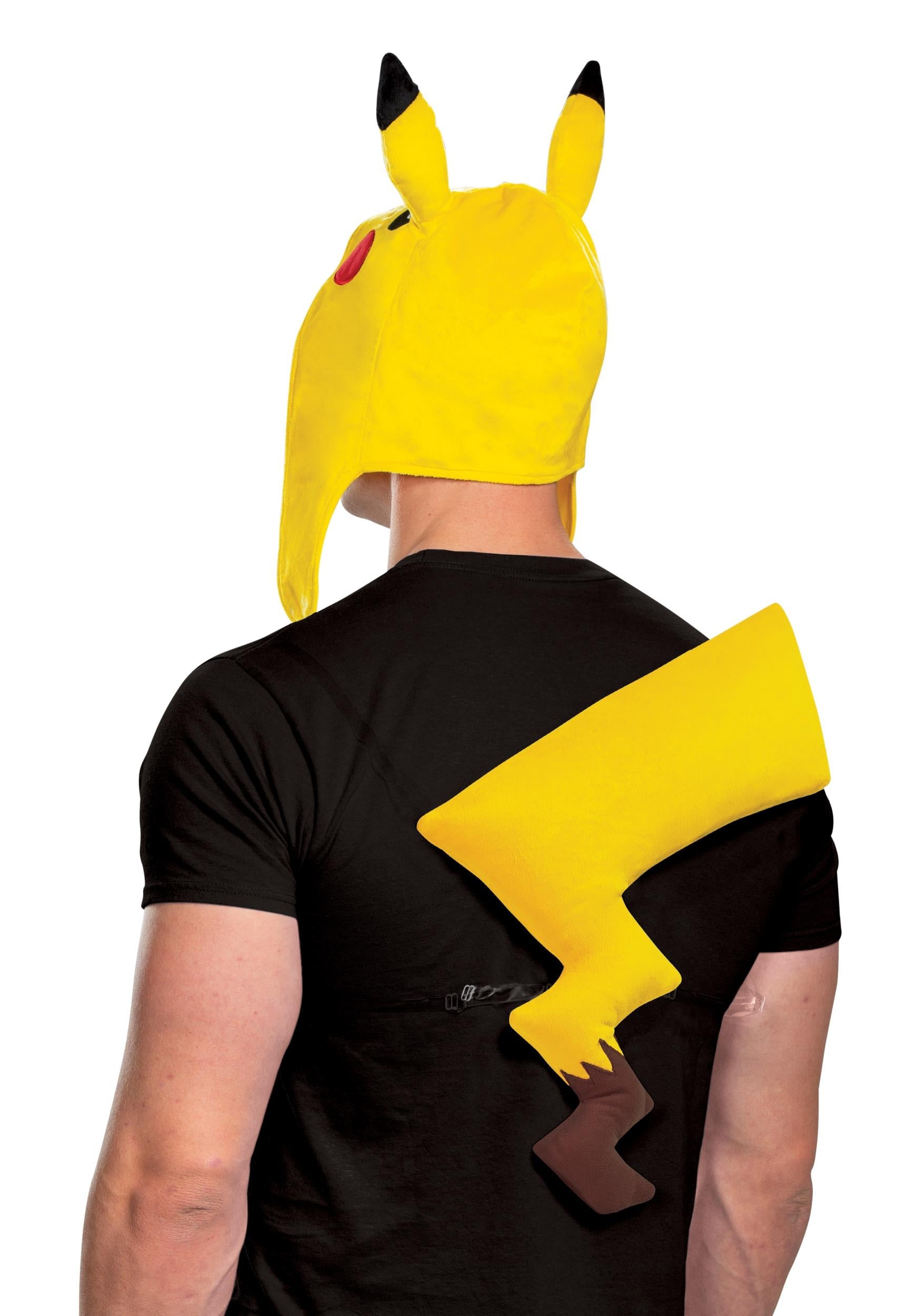 Pikachu Pokmon Yellow Headpiece and Tail Kit Adult
