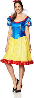 Disney Snow White Fab Dress Adult Halloween Costume Small 4-6