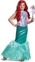 Ariel Dress Disney Princess Deluxe Toddler Costume Medium 7-8