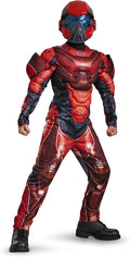 Halo Red Spartan Muscle Child Costume X-Large14-16