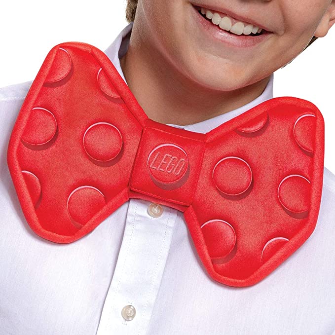 Red Lego Bow Tie or Hair Bow