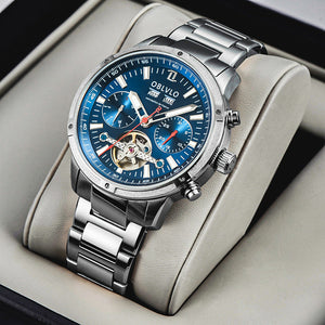 Steel Silver Blue