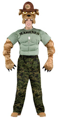 Military Mascot Marine Chesty The Bulldog Adult Costume