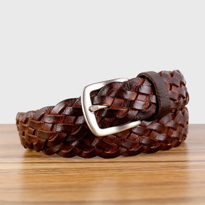 Coffee Silver Buckle
