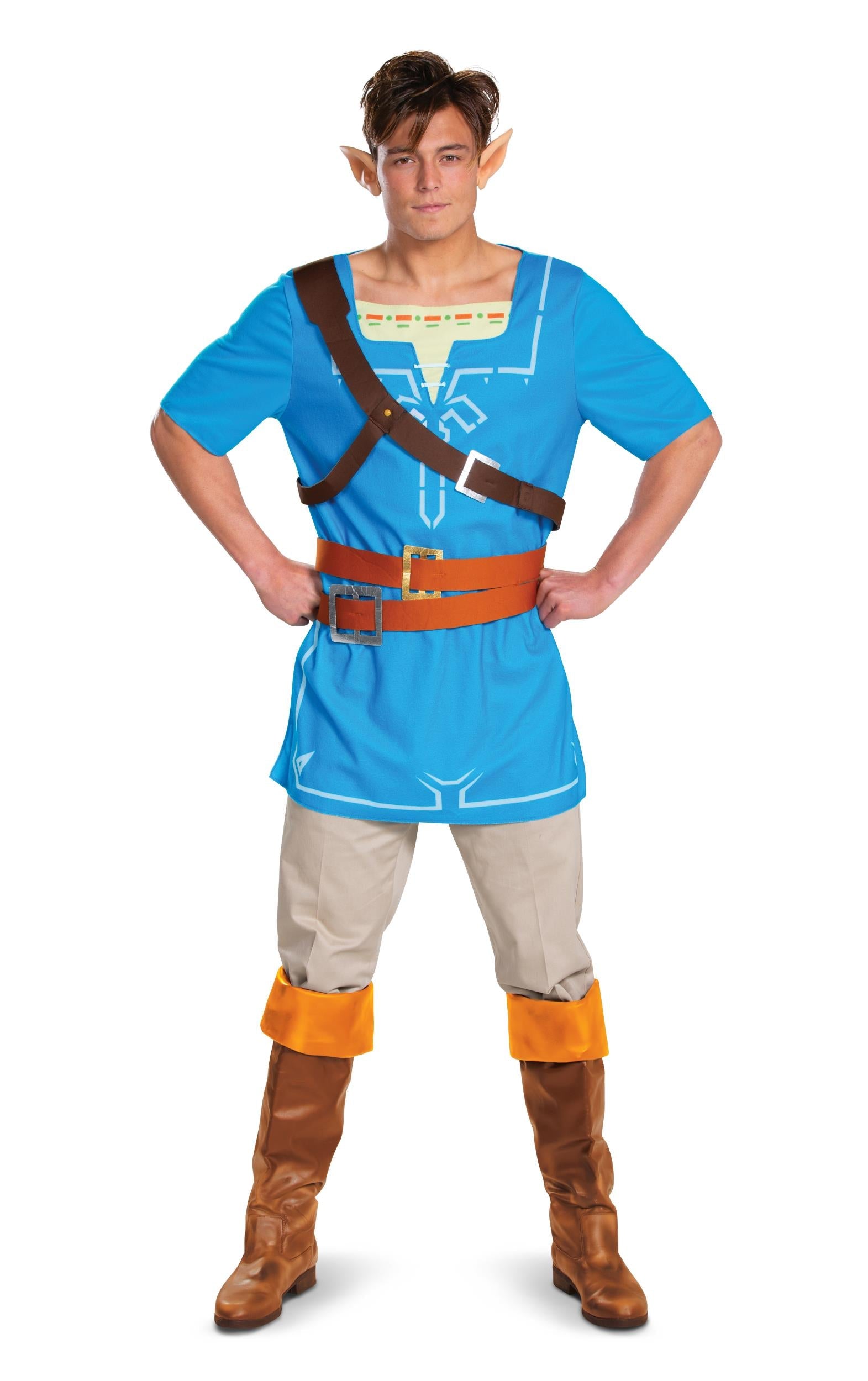 Zelda: Link Breath of the Wild Jumpsuit Classic Adult Costume XX-Large 50-52