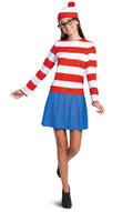 Wenda Classic Where's Waldo? Adult Halloween Costume X-Large 18-20