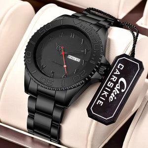 CS016 Black Red Knitted