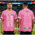 Mexico Faith Soccer Jersey – Light Pink Virgencita & San Juditas World Cup Shirt