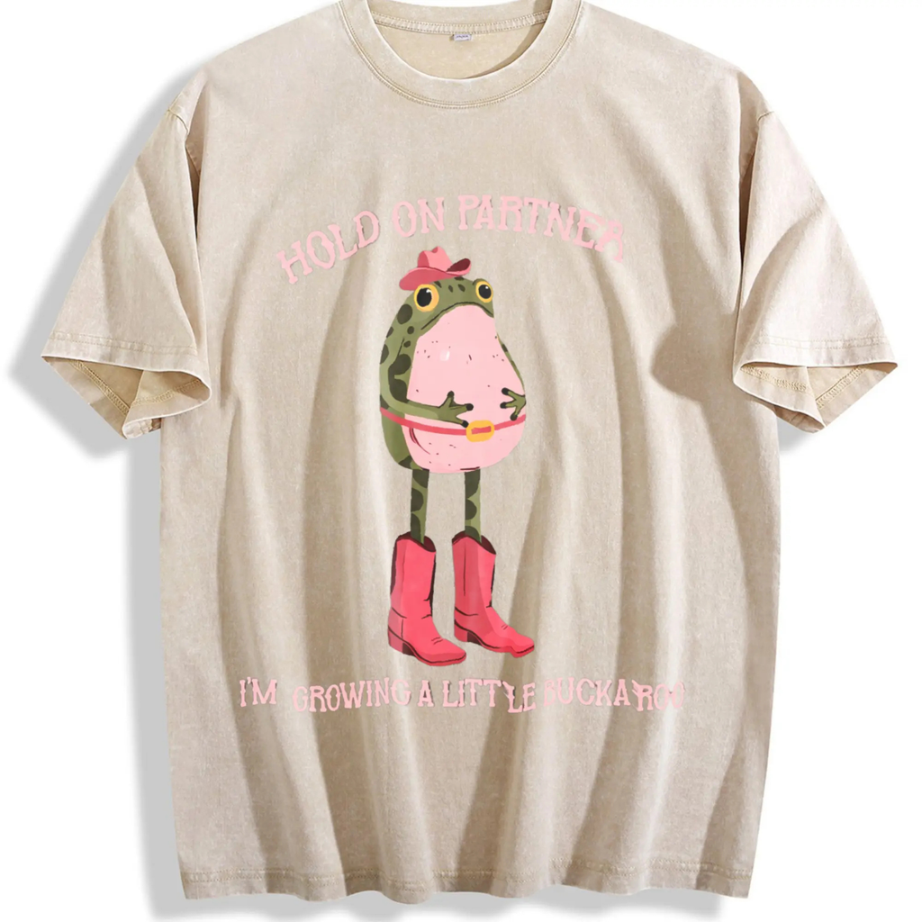 "Hold On Partner" Buckaroo T-Shirt