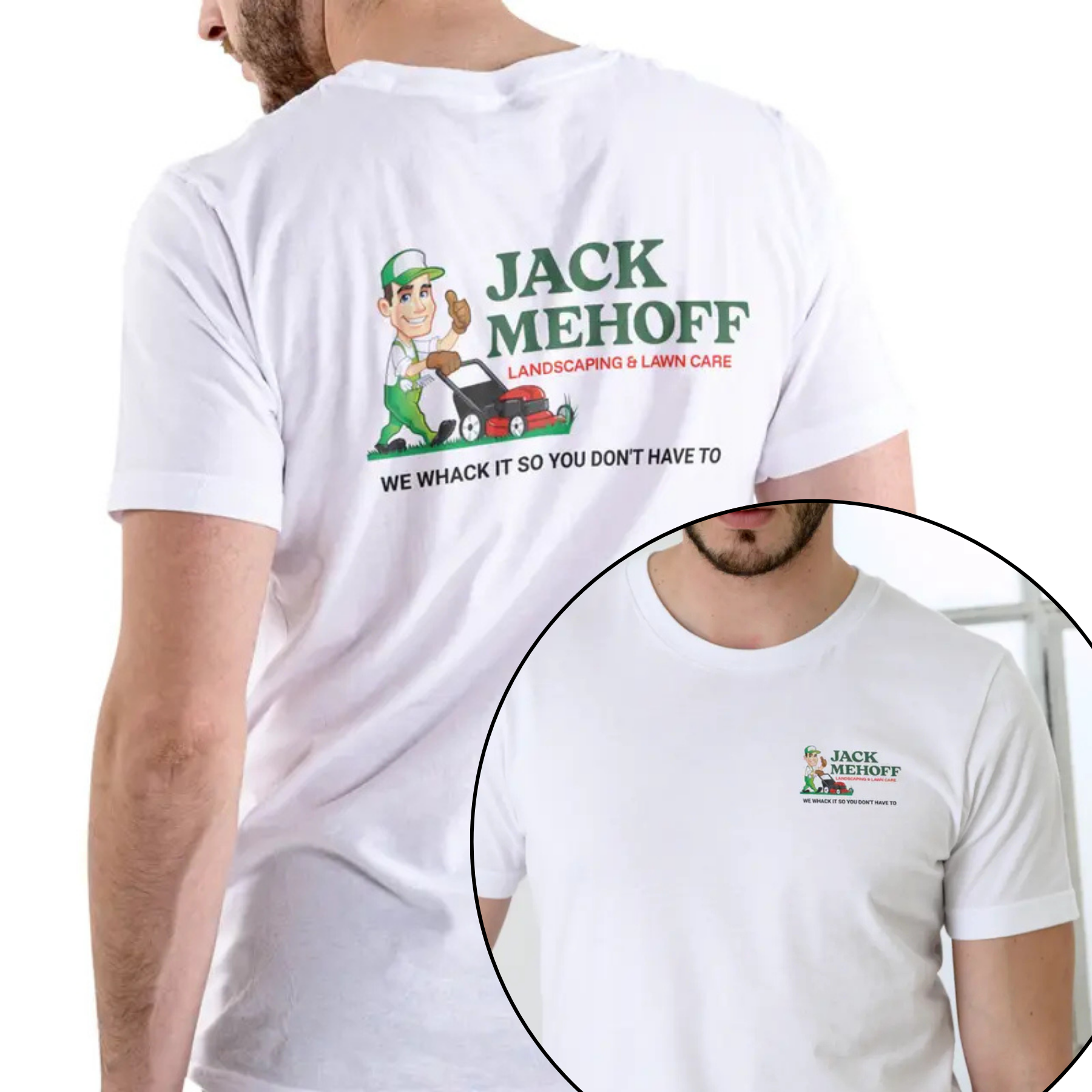 Funny "Jack Mehoff" Mowing T-Shirt