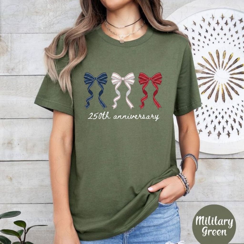 America Always On T-Shirt – 250th Anniversary Patriotic USA Graphic Tee, Unisex Cotton Shirt