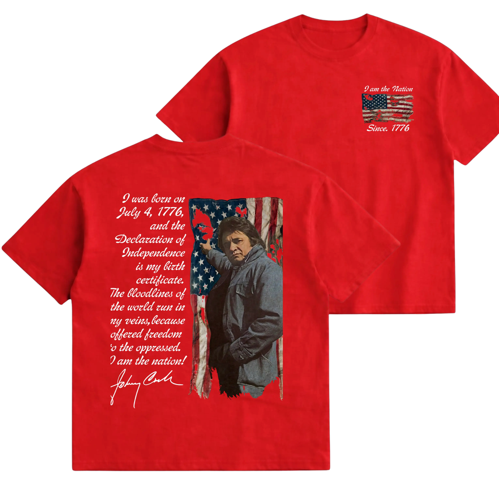 I Am The Nation Retro Country T-Shirt