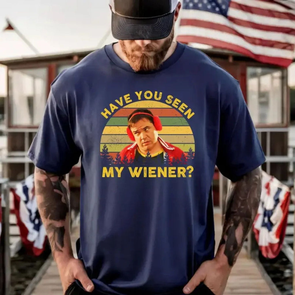 "Something About Mary" Have You Seen My Wiener T-Shirt – Funny 90s Comedy Movie Graphic Tee, Premium 100% Cotton Warren Quote Top, Made in USA