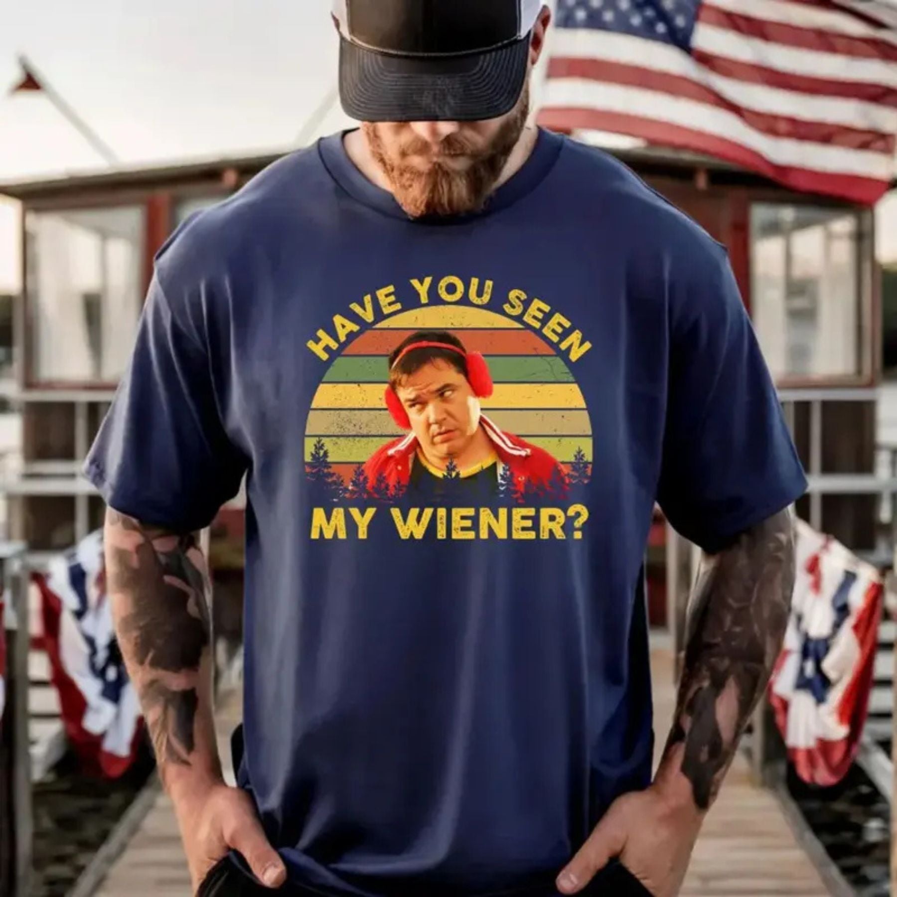 "Something About Mary" Have You Seen My Wiener T-Shirt – Funny 90s Comedy Movie Graphic Tee, Premium 100% Cotton Warren Quote Top, Made in USA