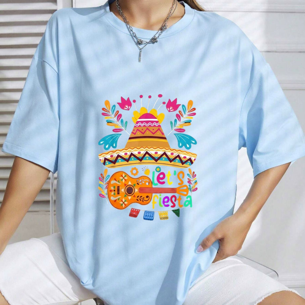 "Let’s Fiesta" Cinco de Mayo T-Shirt – Mexican Celebration Party Graphic Tee