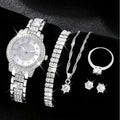 Women's Cornucopia Diamond-embedded Watch Set Popular
