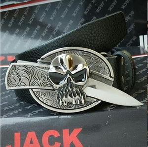 Skull Knife Black Belt