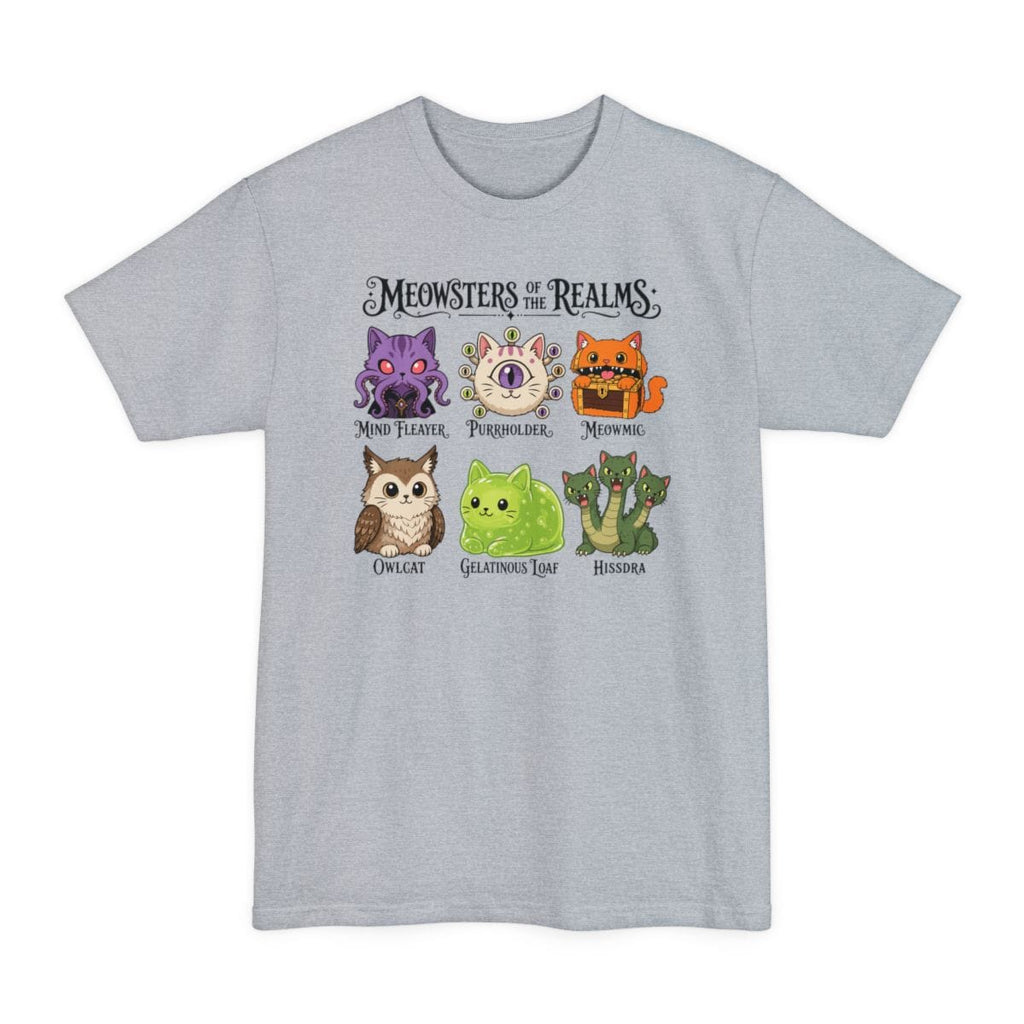 Meowsters of the Realms Tall T-Shirt