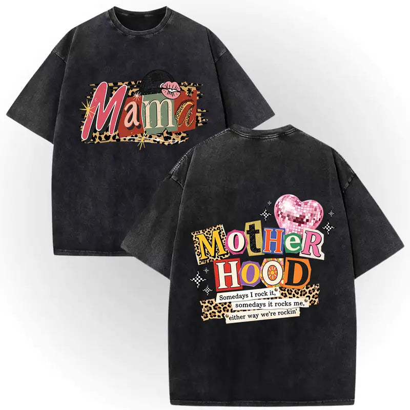 90s Style Vintage Mama T-Shirt – Retro Wash Graphic Tee
