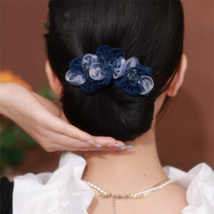 Cool Flower Dark Blue