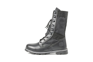 Black Half Leather