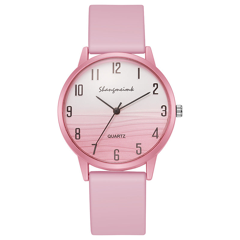Casual Simple Jelly Color Women's Watch