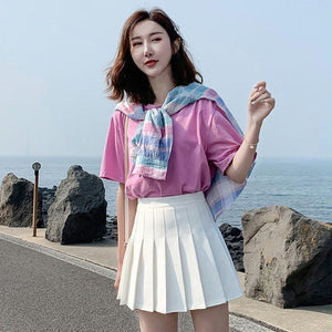 White With Lining