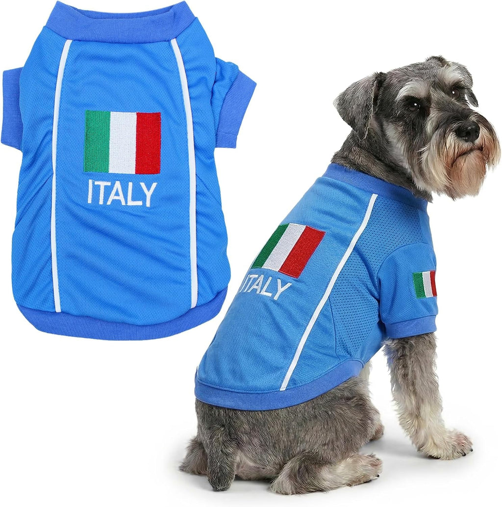 Parisian Pet Breathable Mesh Soccer Jersey for Dogs, XS–5XL