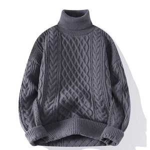 Gray Turtleneck