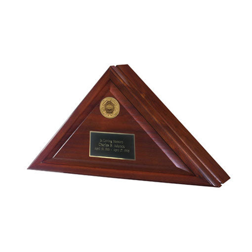 Heritage Flag Case - Coast Guard Service.