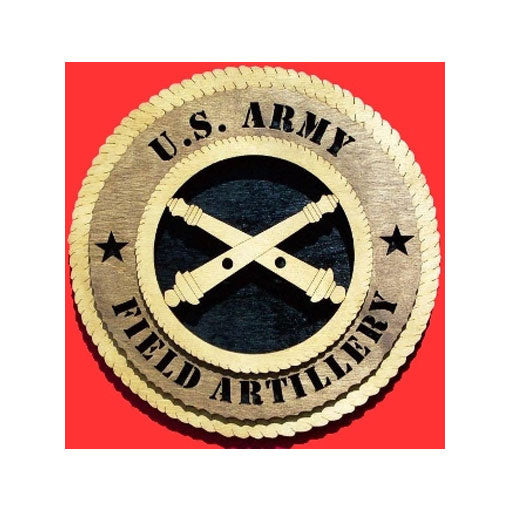 Field artillery Wall Tributes - 9".