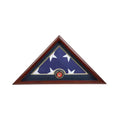 US Marine Corps Flag Display Case Complete With Flag