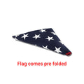 Pre Folded American flag – Great for flag display cases, flag frames, and flag display - 3 ft x 5 ft Cotton Flag.