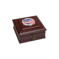 American Flag Medallion Desktop Box