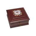 U.S. Coast Guard Medallion Desktop Box