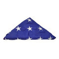 Flags Connections - Pre-Folded American Flags for Flag Display Cases - 5ft x 9.5 ft Flag, American Burial Flag.