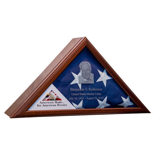 Flags Connections - Eternity Flag Case/Urn Combo.
