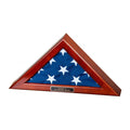 Flag Display Case for 4x6 flag - Cherry Finish.