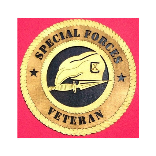 Special Forces Wall Tributes - 9".