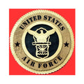 Air Force wall tribute, Laser Wall Tributes - 9".