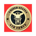 Air force Wall Tribute, Air force Wood Wall Tribute, USAF emblem - 12".